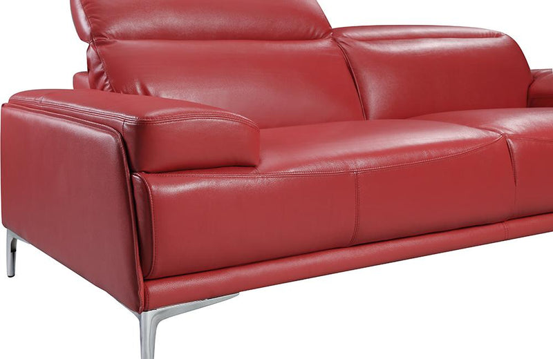 Joseph Red Loveseat