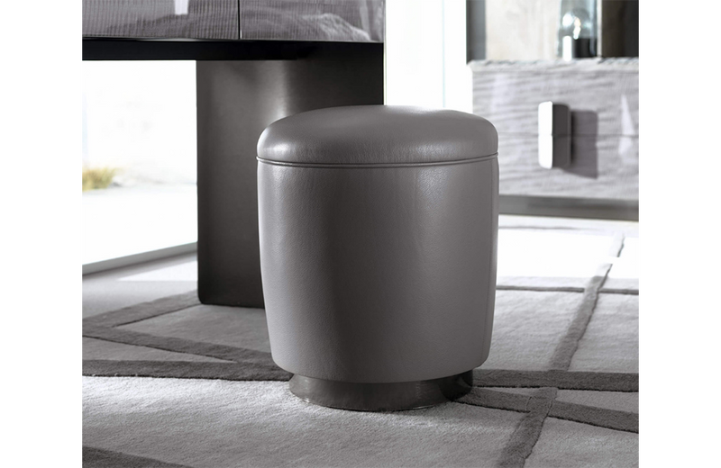 Mirage Ottoman for vanity desk