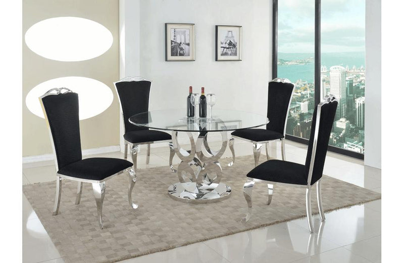 Rhea and Finn 5 PC Dining Set