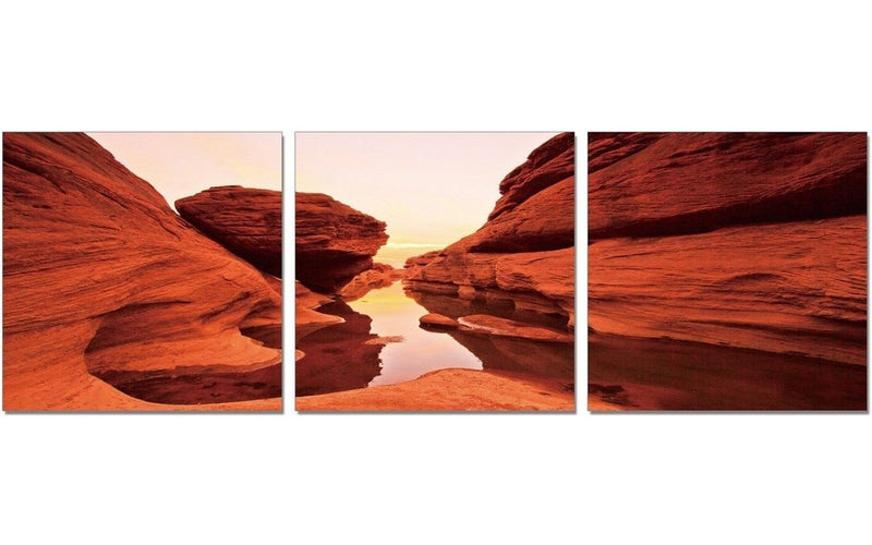 Premium Acrylic Wall Art Red Rock