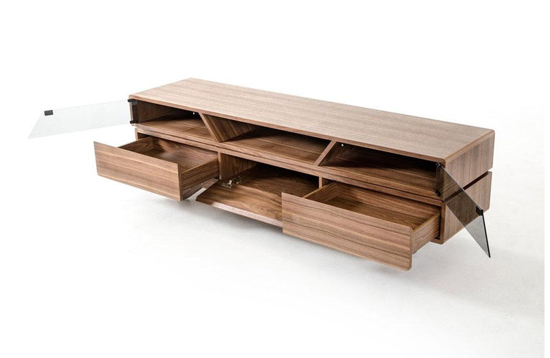 Soria Modern Walnut TV Stand