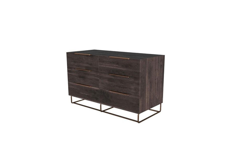 Benzon Italian Modern Dark Rovere Dresser