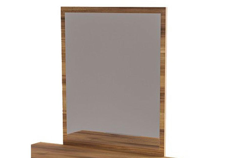 Lorenzo Italian Modern Light Oak Mirror