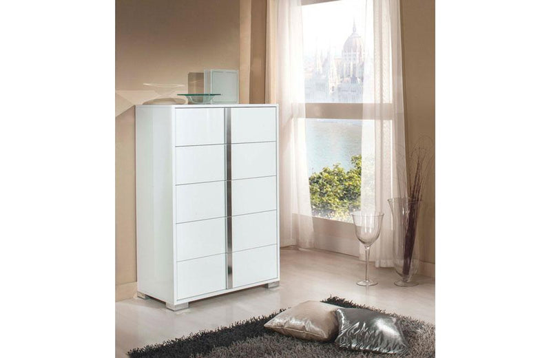 San Marino Modern Chest White