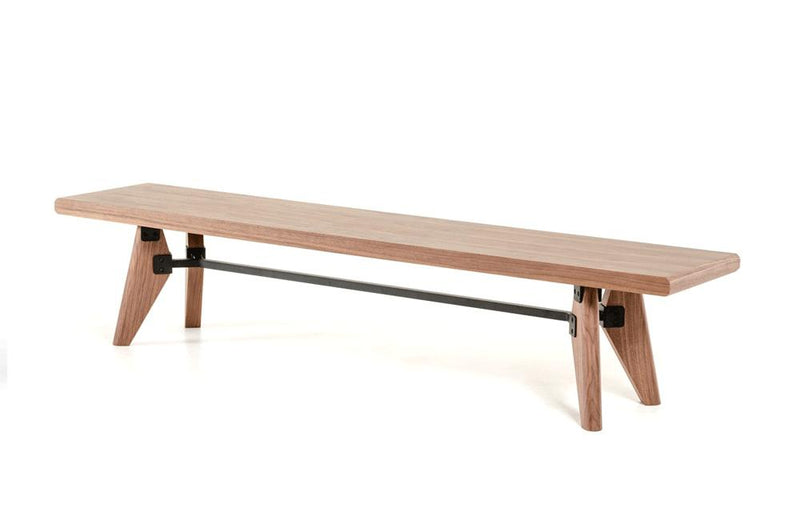 Kennedy Modern Walnut Dining Bench