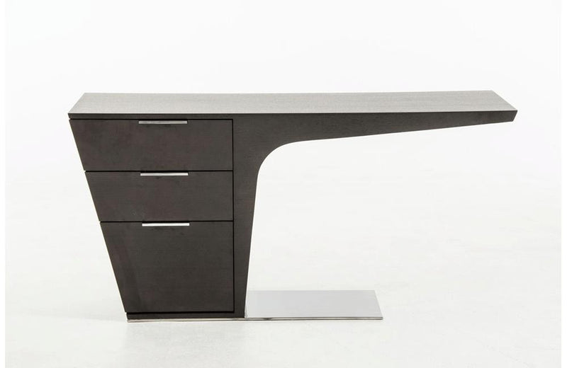 Bismarck Contemporary Wenge Desk Black