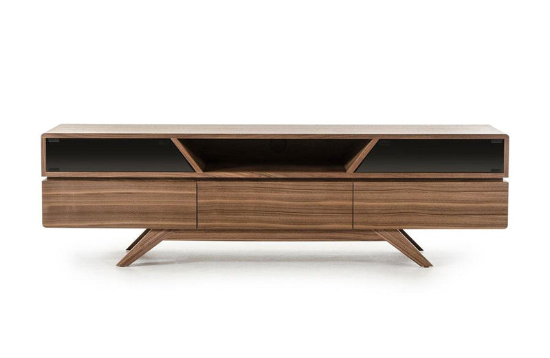 Soria Modern Walnut TV Stand