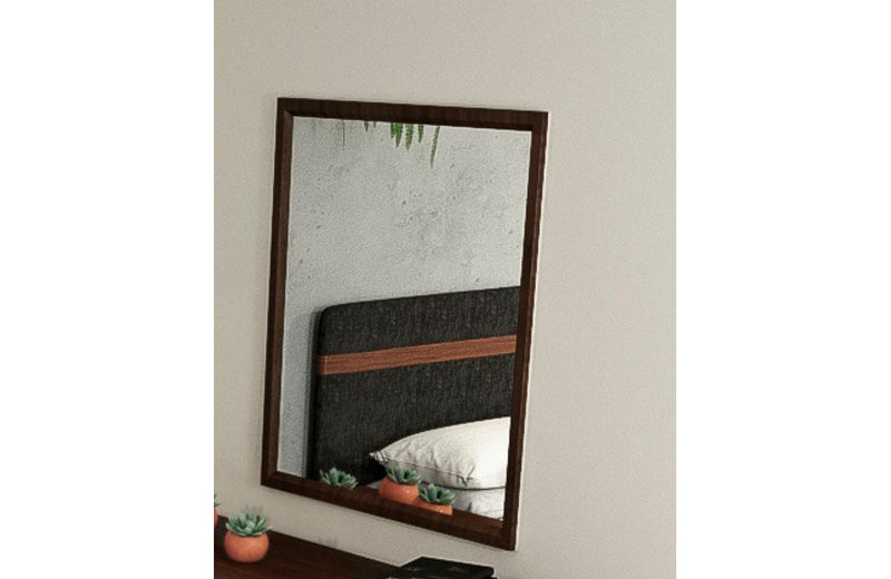 Dali Modern Walnut Mirror