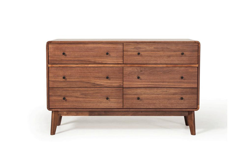 Marshall Mid-Century Modern Walnut Dresser