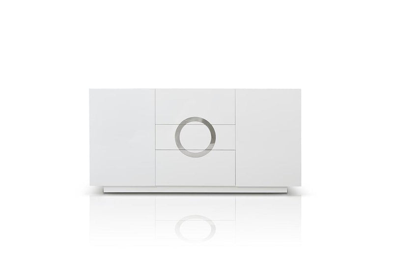 Ovidius Lacquer Modern Buffet White