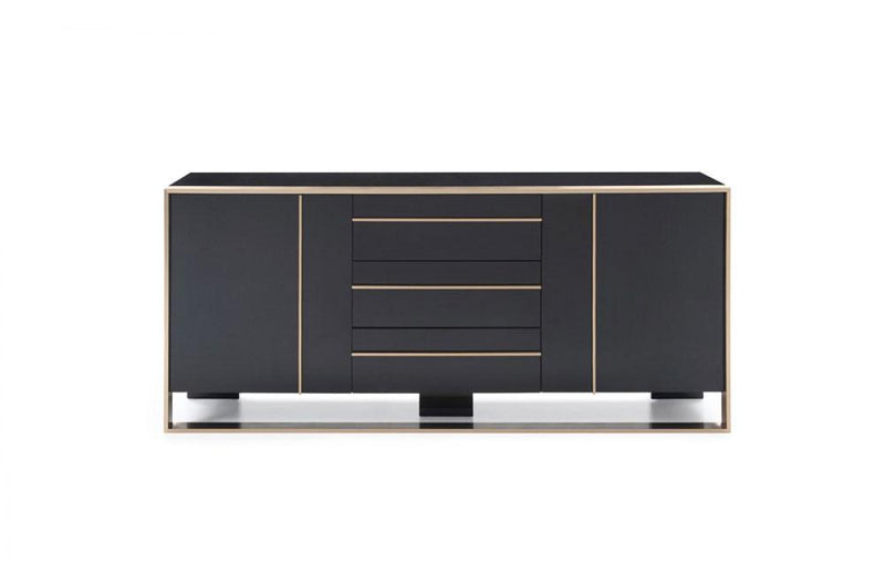 Cartier Modern Black & Rosegold Buffet