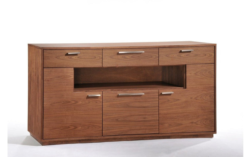 Jett Contemporary Walnut Buffet