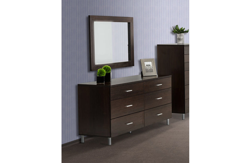 Modrest Bravo Modern Wenge Mirror