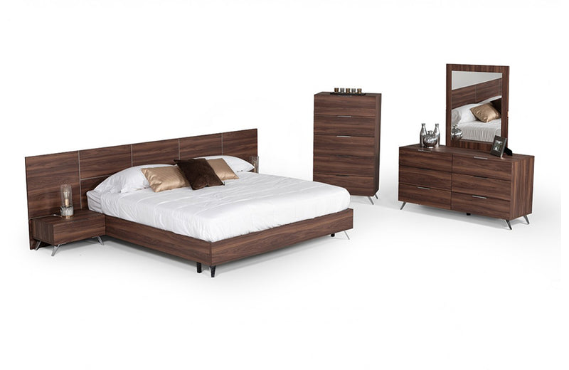 Nova Domus Brooklyn Italian Modern Walnut Chest