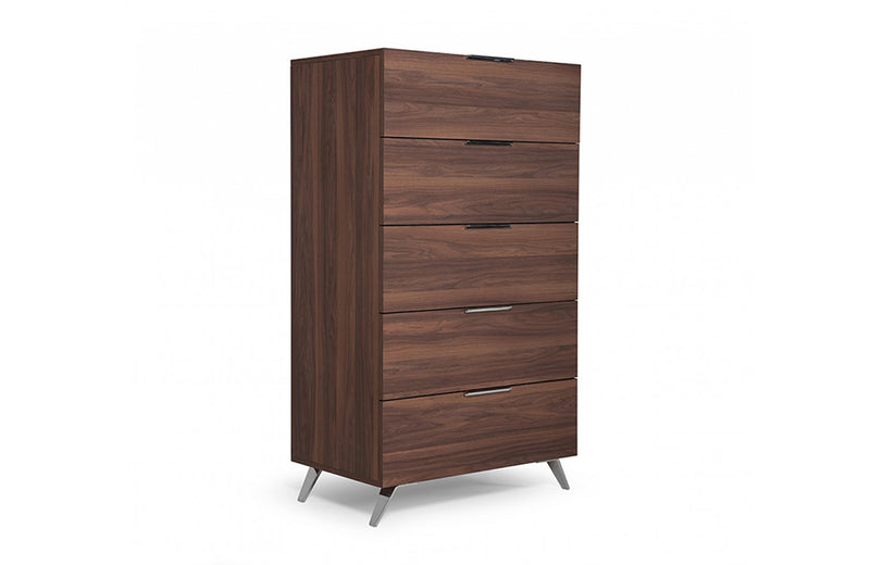 Nova Domus Brooklyn Italian Modern Walnut Chest