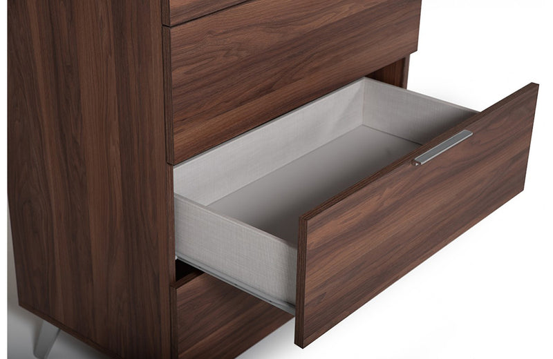 Nova Domus Brooklyn Italian Modern Walnut Chest