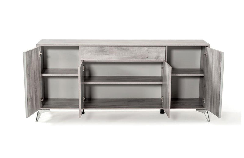 Alexa Italian Modern Gray Buffet