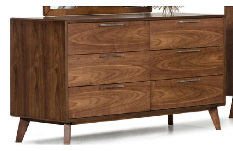 Soria Modern Walnut Dresser