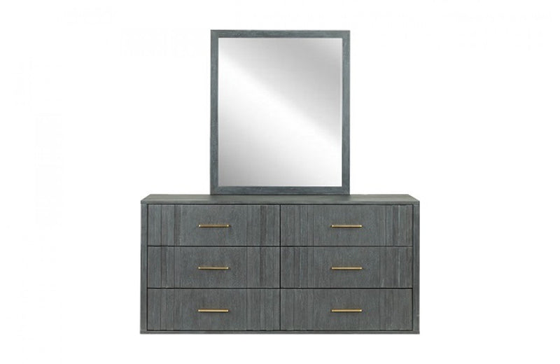 Modrest Manchester Contemporary Dark Grey Mirror