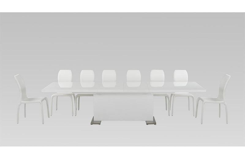 Modrest Bono "T" Modern White Dining Table