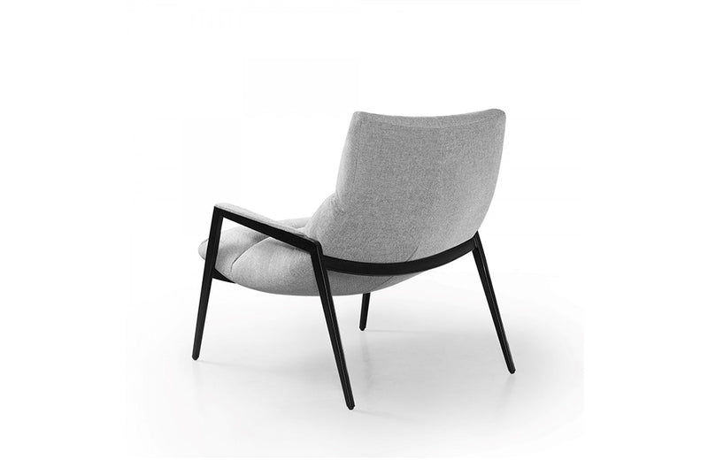 Modrest Modern Homer Accent Grey Fabric Chair