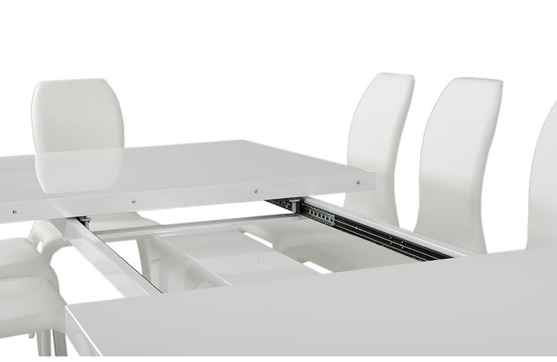 Modrest Bono "T" Modern White Dining Table