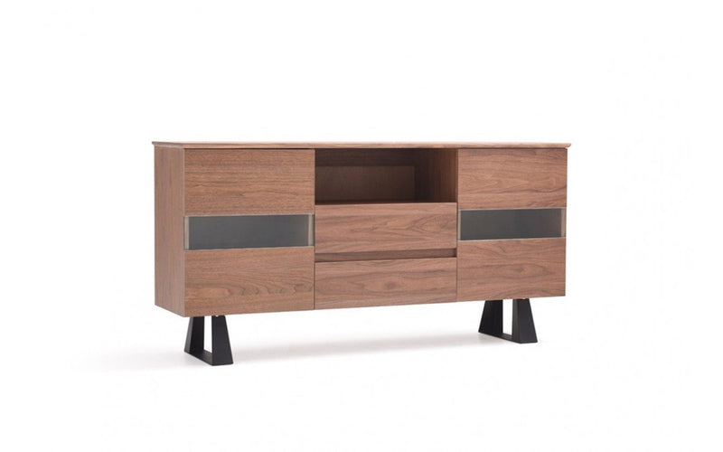 Modrest Corey Modern Walnut Buffet