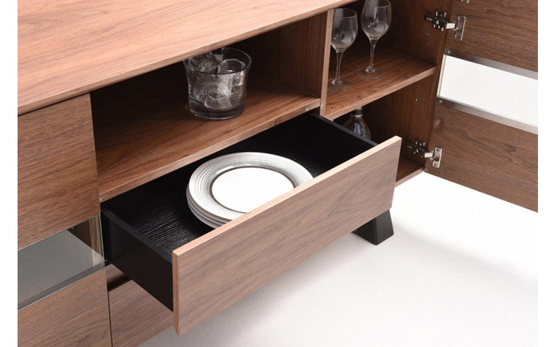 Modrest Corey Modern Walnut Buffet