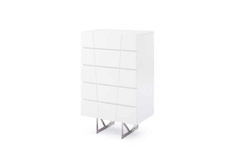 Modrest Chrysler Modern White Chest