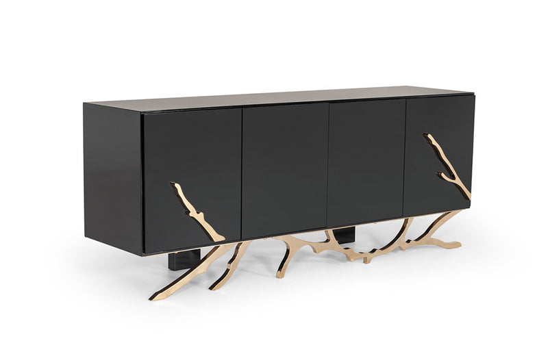 Modrest Legend Modern Black & Gold Buffet