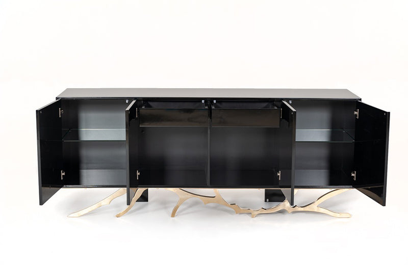 Modrest Legend Modern Black & Gold Buffet