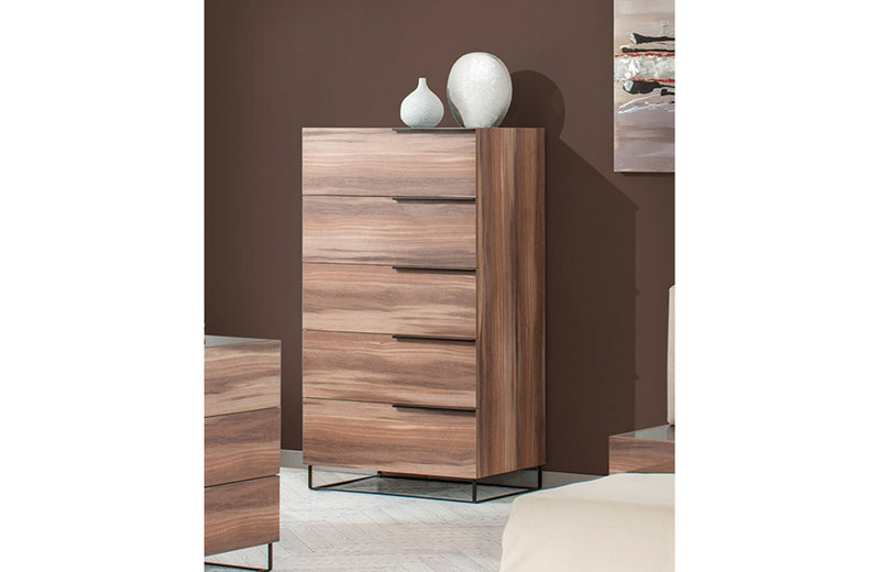 Nova Domus Matteo Italian Modern Walnut Chest