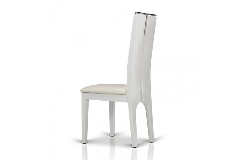 Modrest Maxi White Gloss Chair (Set of 2)