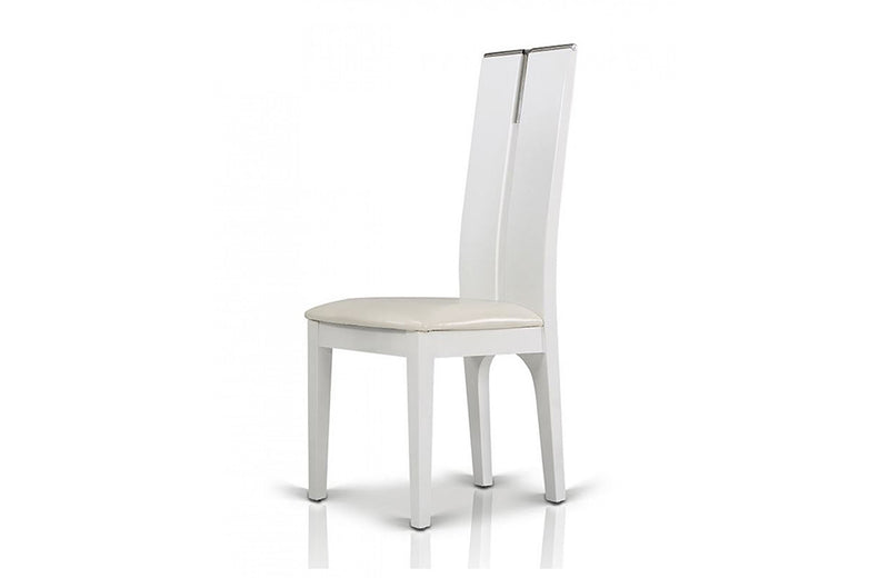 Modrest Maxi White Gloss Chair (Set of 2)