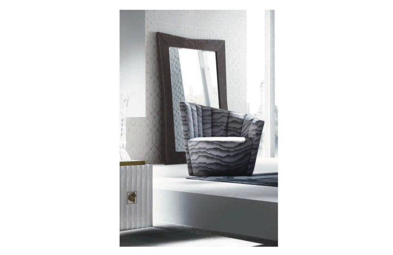 Vision Living Tulip Gray Armchair