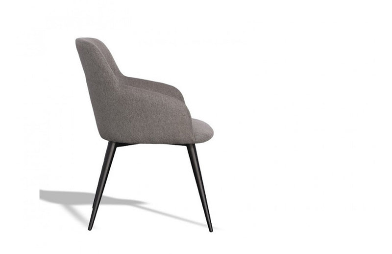 Modrest Scranton Modern Grey & Black Dining Chair