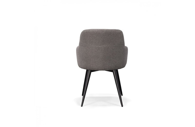 Modrest Scranton Modern Grey & Black Dining Chair