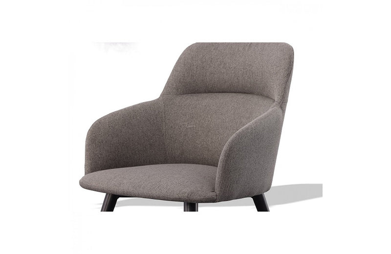 Modrest Scranton Modern Grey & Black Dining Chair