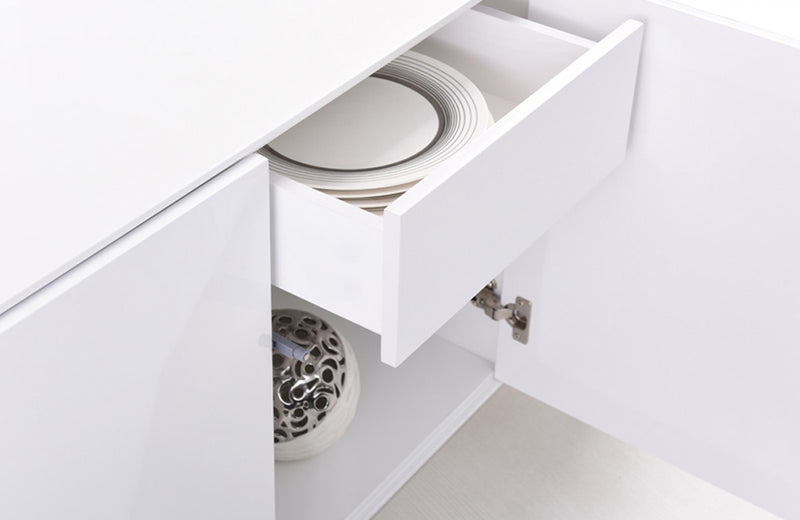 Modrest Vanguard Modern White Buffet