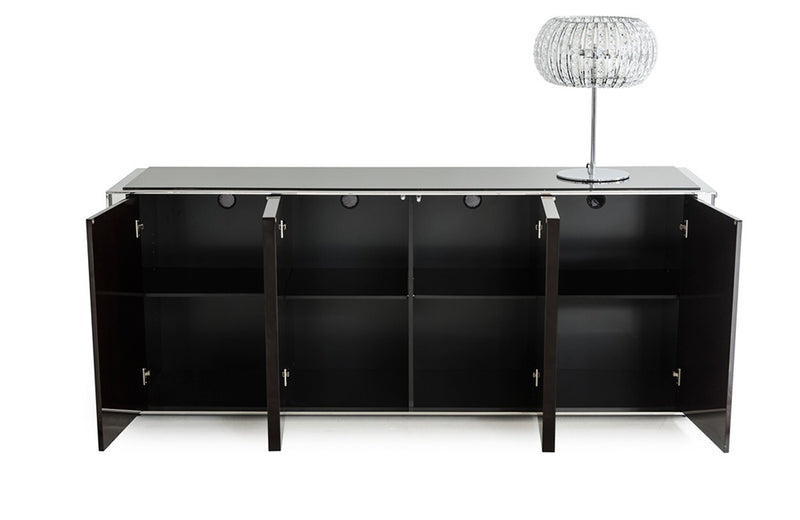 Modrest Noble Modern Ebony Lacquer Buffet